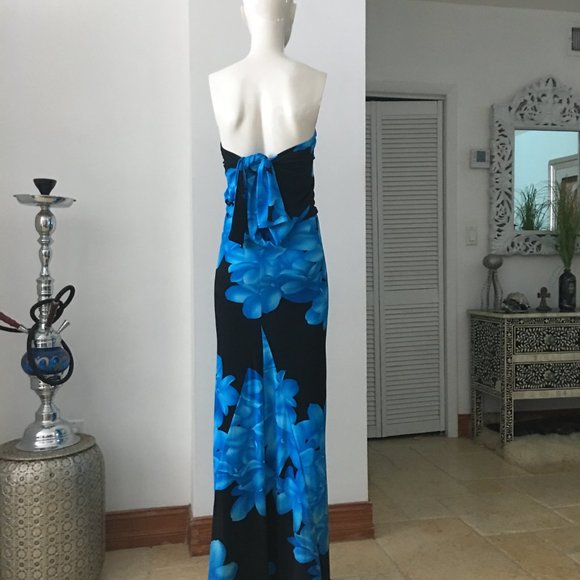 Long dress: NWOT: Size S, can be worn diff ways - Picture 7 of 7